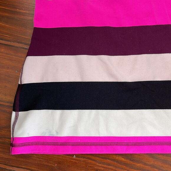 Lululemon Power Y  striped racerback shelf bra athletic tank - Picture 3 of 8